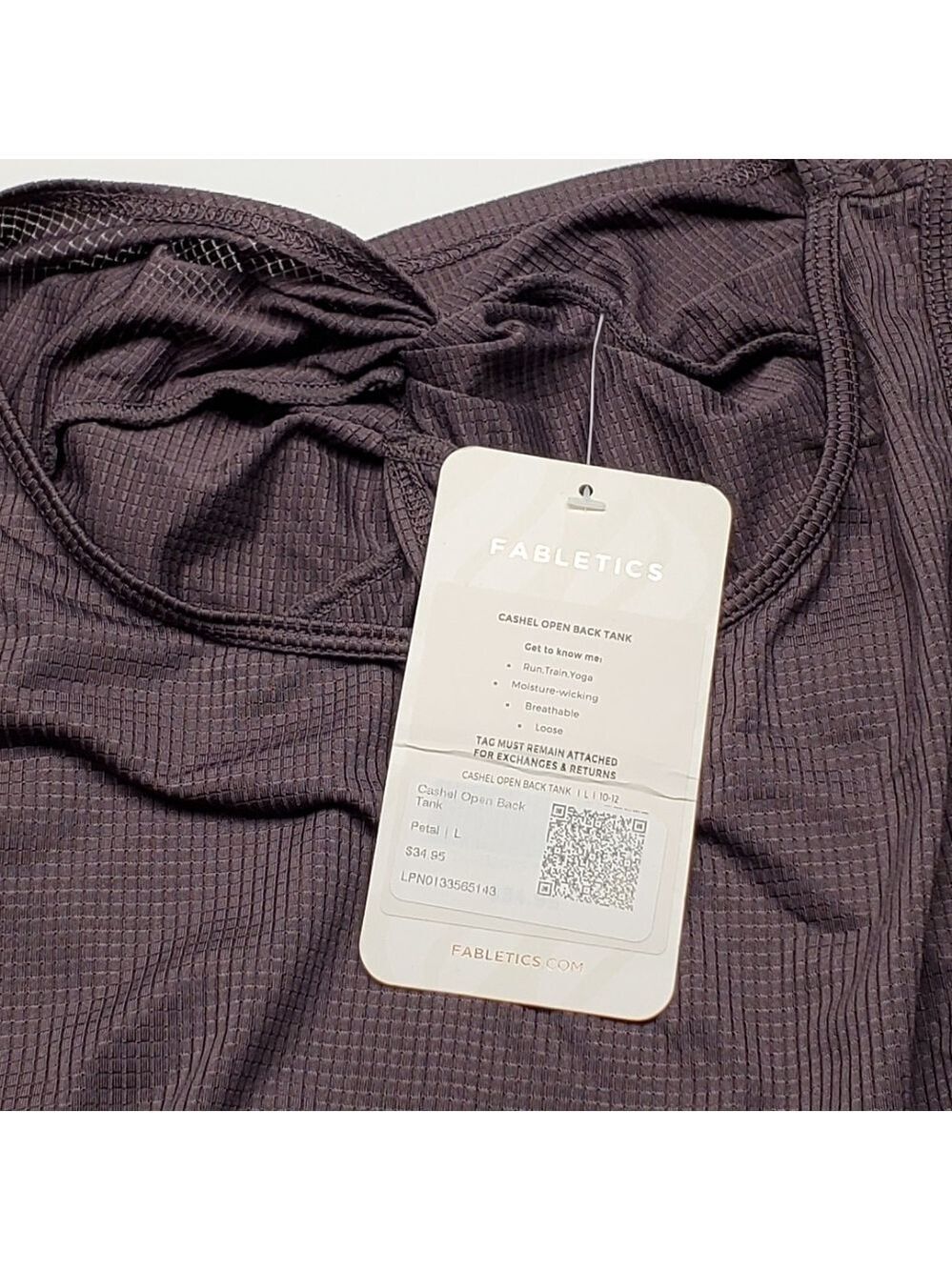 Fabletics Gray Top - Picture 2 of 7